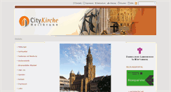 Desktop Screenshot of citykirche-heilbronn.de